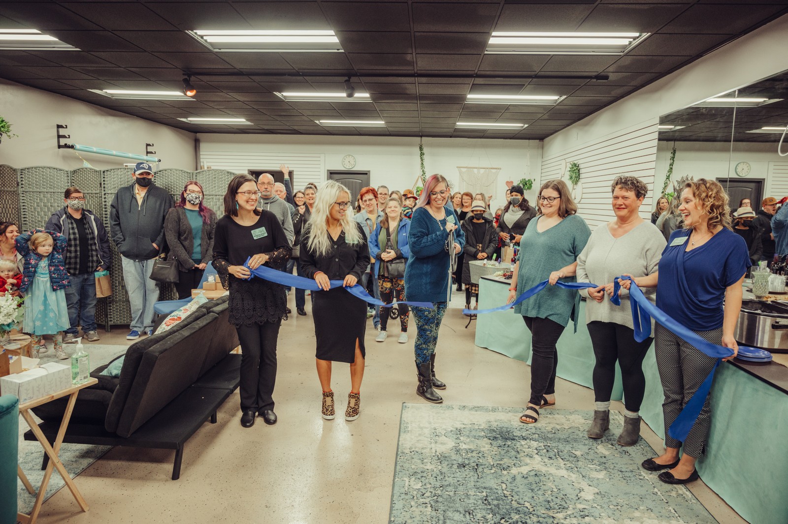 Successful ribbon cutting held at On Angels’ Wings headquarters